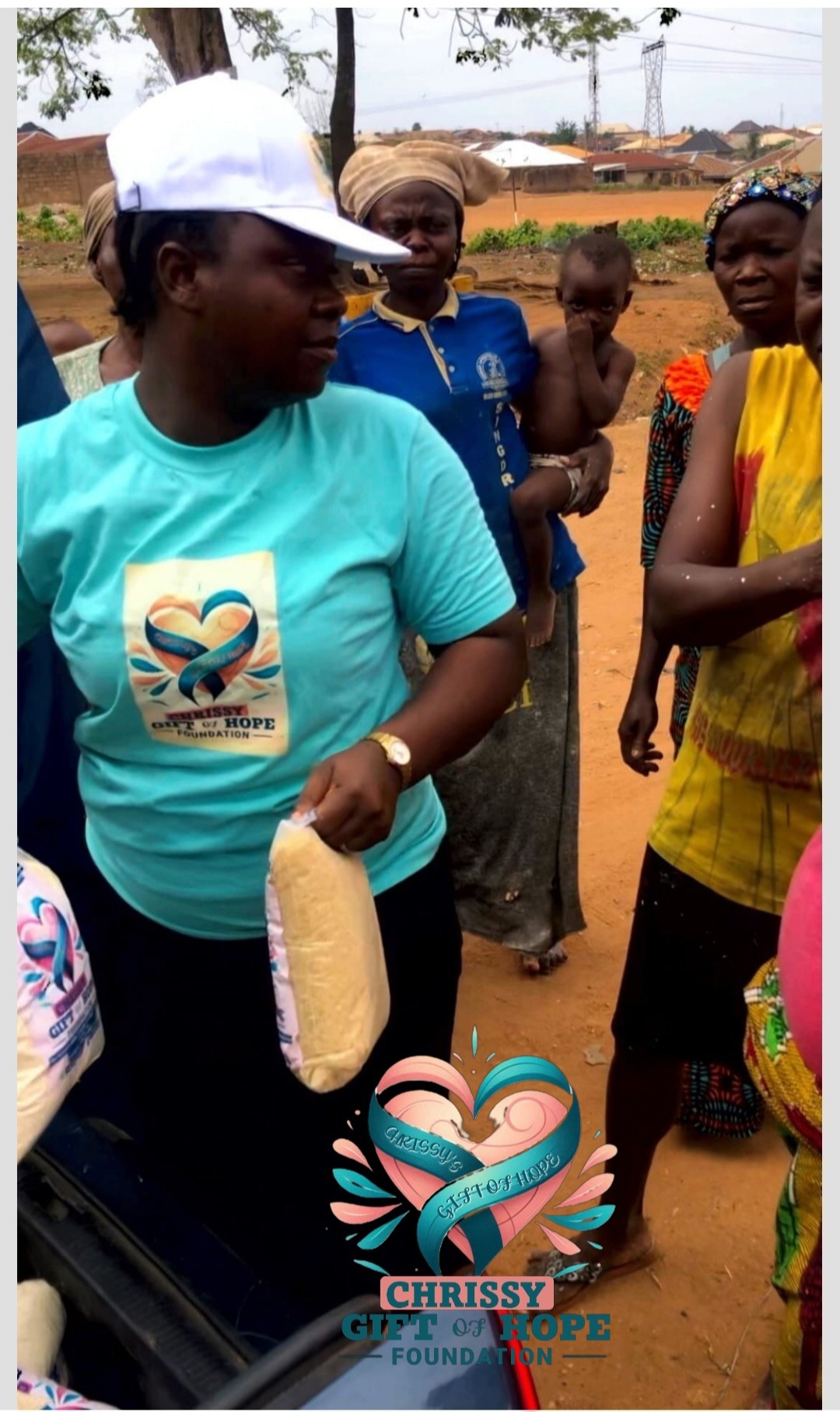 A DAY OF HOPE: Chrissy Gift of Hope Foundation brings relief and compassion to the streets of Ibadan